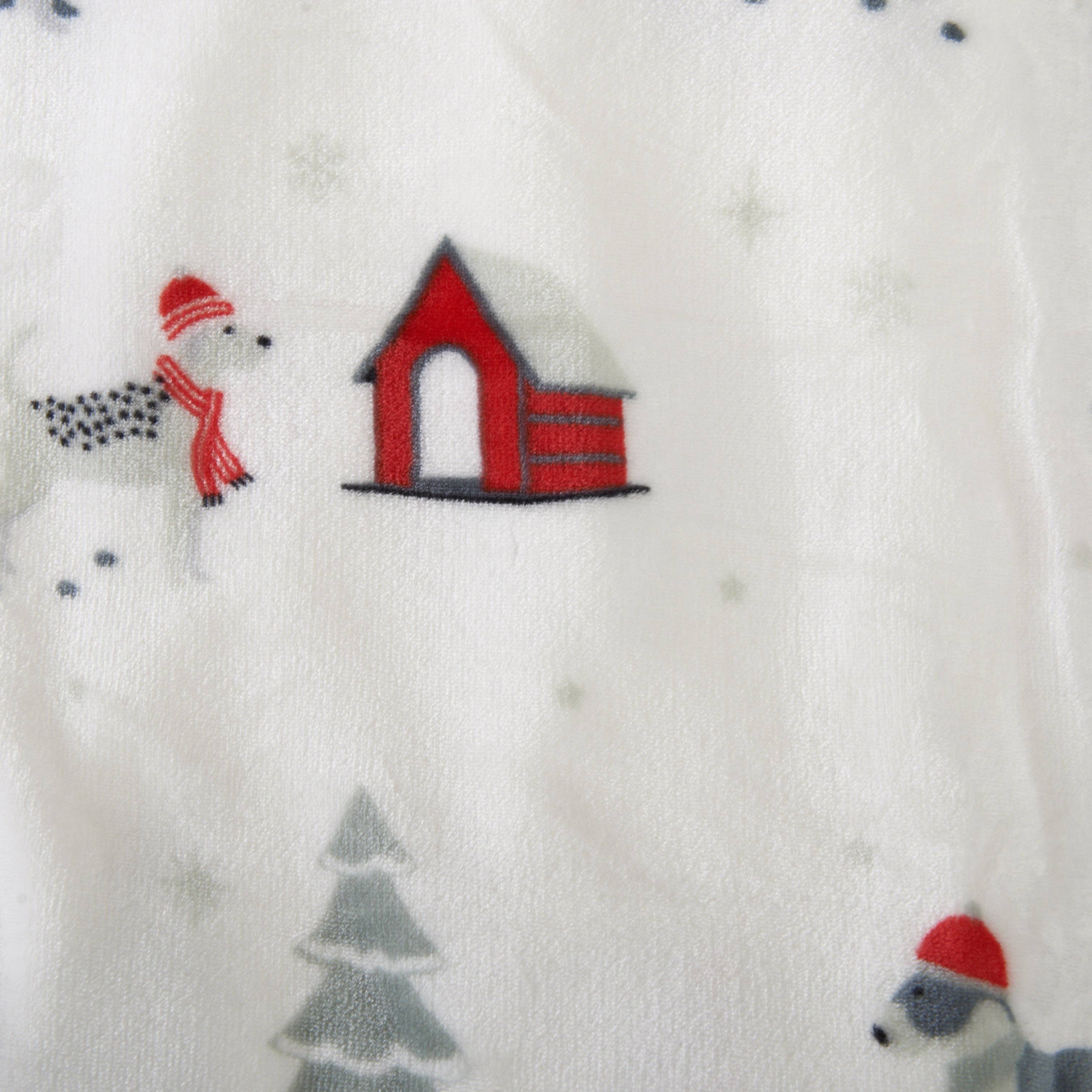 BH Collective - Wholesale Throw Blanket - Throw Blanket - Printed Velvet - Pearl Collection10