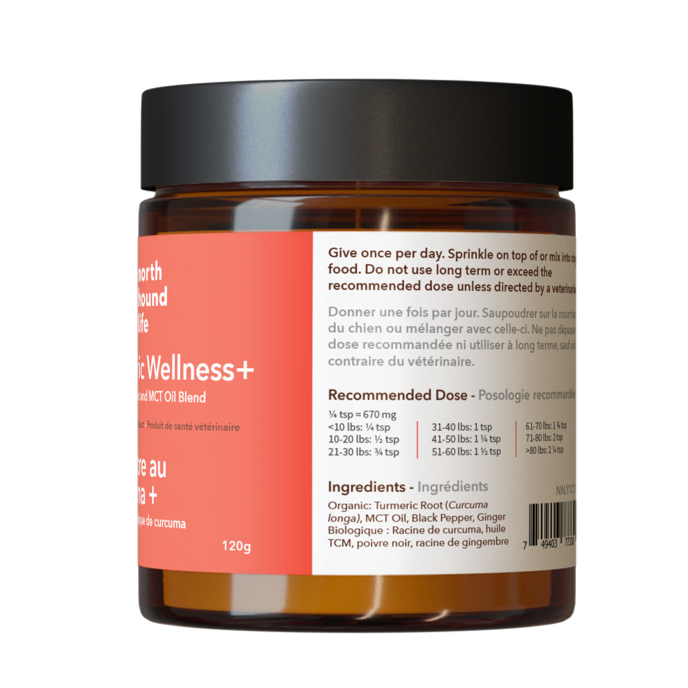 North Hound Life – wholesale Pet supplement – Dog – Turmeric Wellness+ | Turmeric and MCT Oil blend1