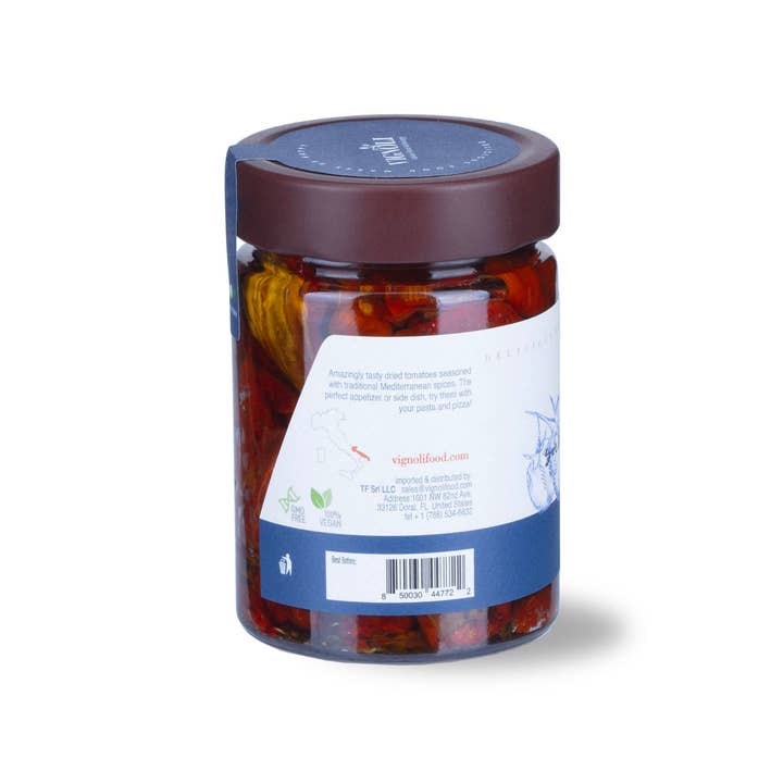 Vignoli Food - Wholesale Dried/Dehydrated Vegetables - Sundried Tomato - 10.22 Oz3