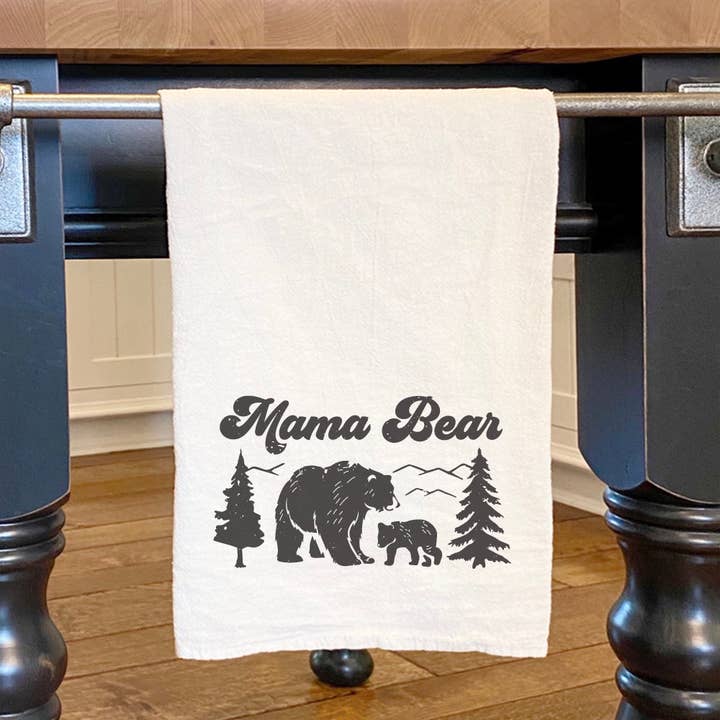 Mama Bear - Cotton Tea Towel for wholesale by North & Pine