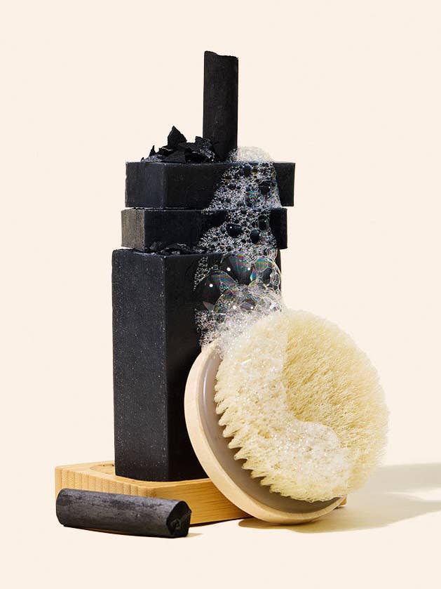 black coco charcoal melt & pour soap base for wholesale by makesy