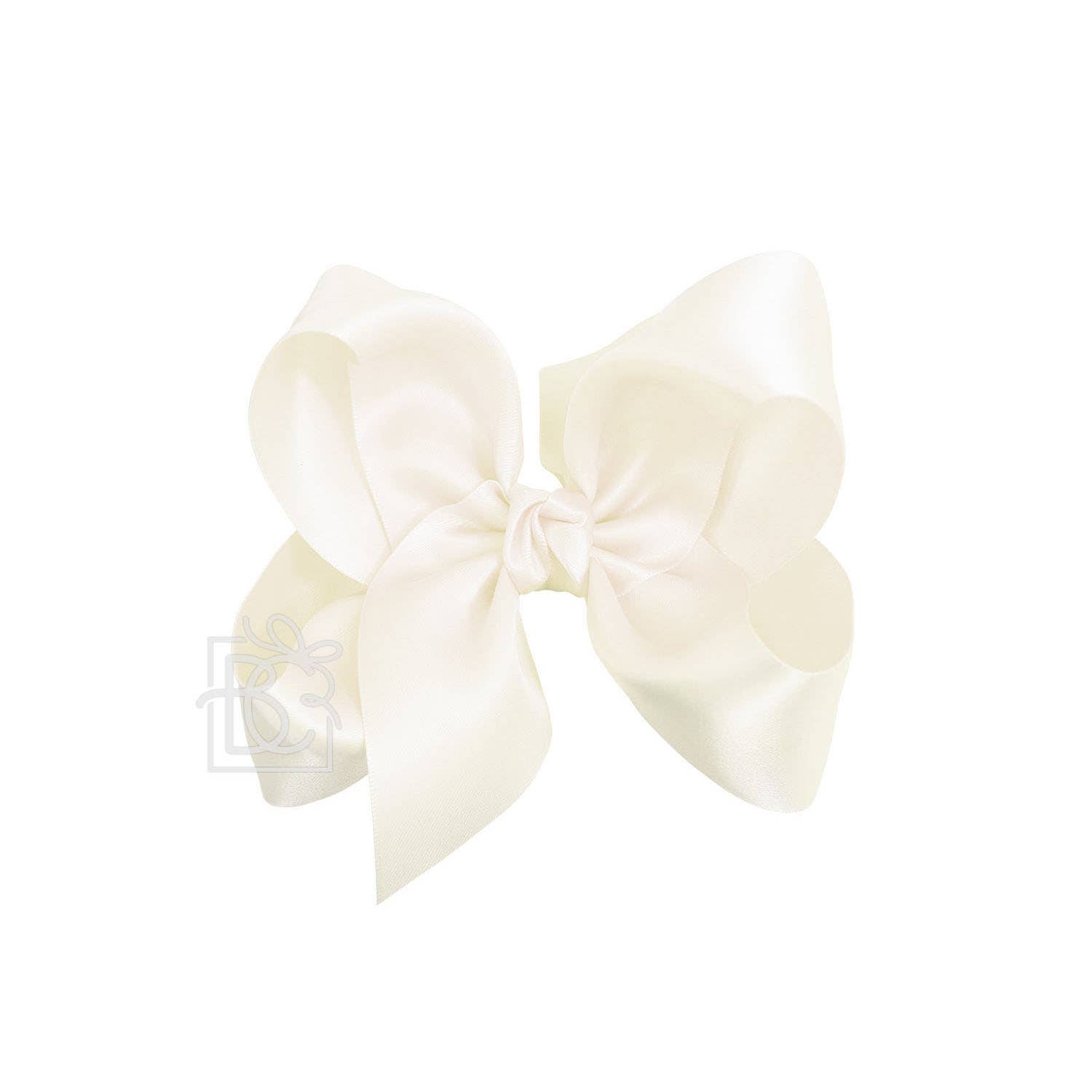Beyond Creations, LLC - Wholesale Hair Bow - Kids - SATIN BOW ON CLIP3