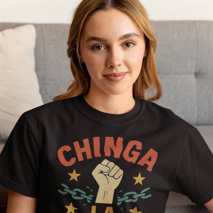 CVH DREAMY LTD - Wholesale T-Shirt (Graphic) - Women's - No Human Is Illegal Shirt, Fuck ICE Shirt, Abolish ICE Tee0