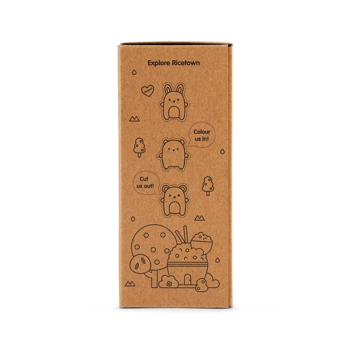 Noodoll - Wholesale Water Bottle - Stainless Steel Water Bottle - Ricepudding Bear-Blue-US only6