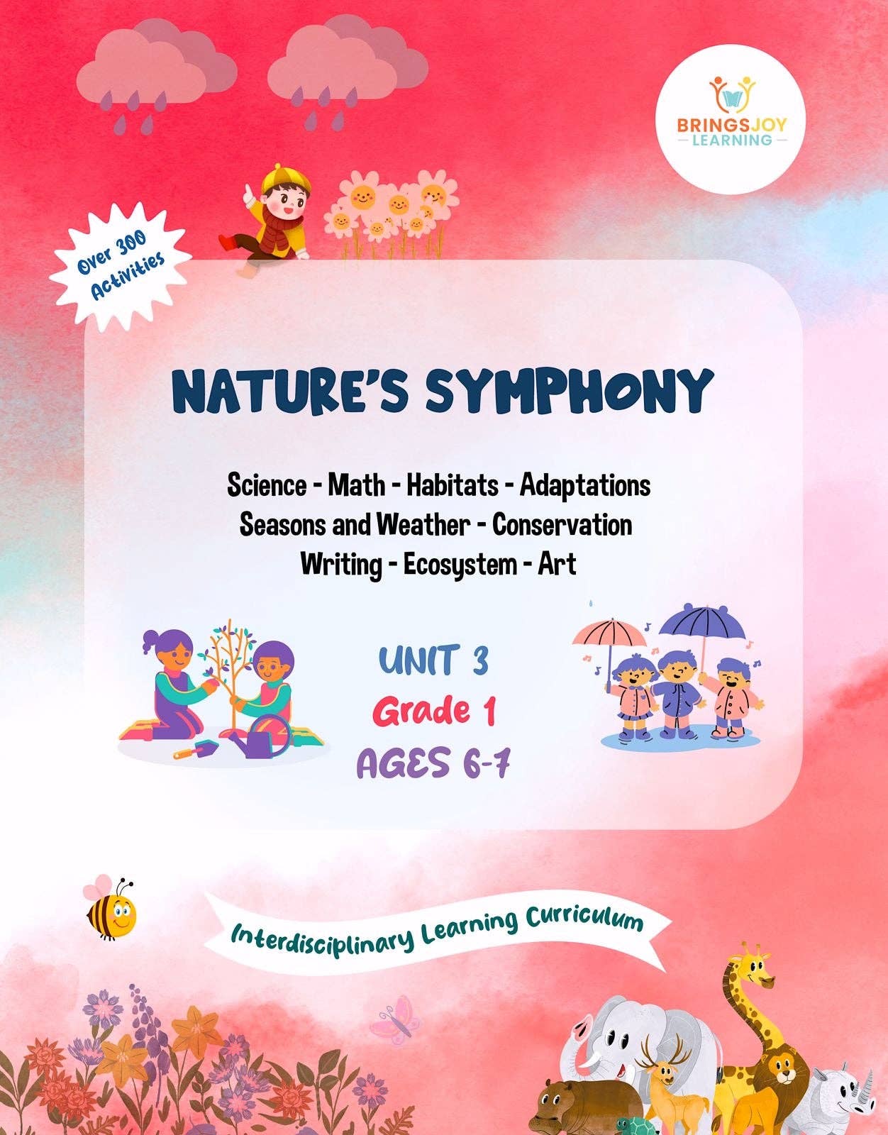 Brings Joy Learning - Wholesale Education - 1st Grade Unit 3: Nature's Symphony2