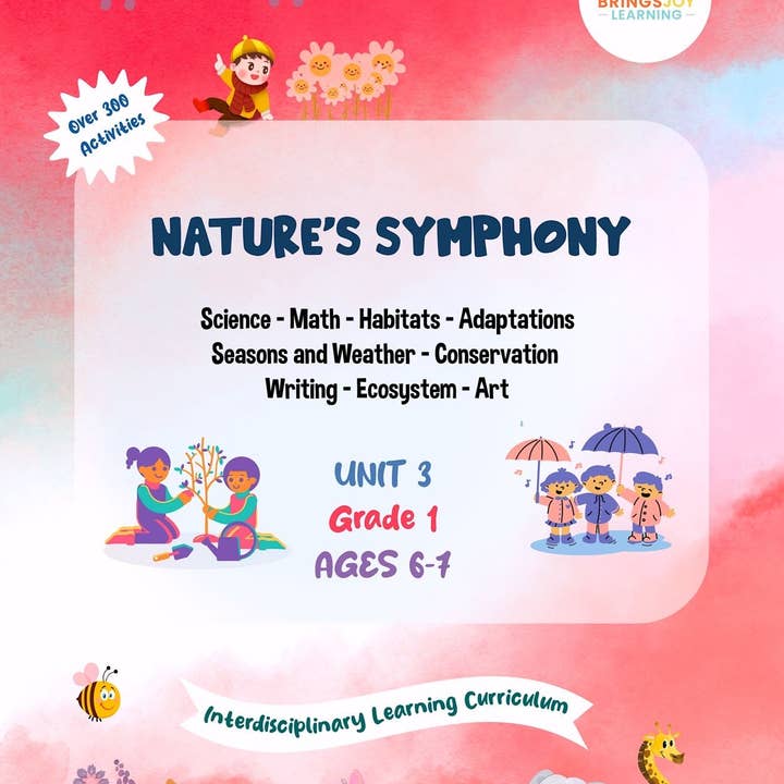 Brings Joy Learning - Wholesale Education - 1st Grade Unit 3: Nature's Symphony2