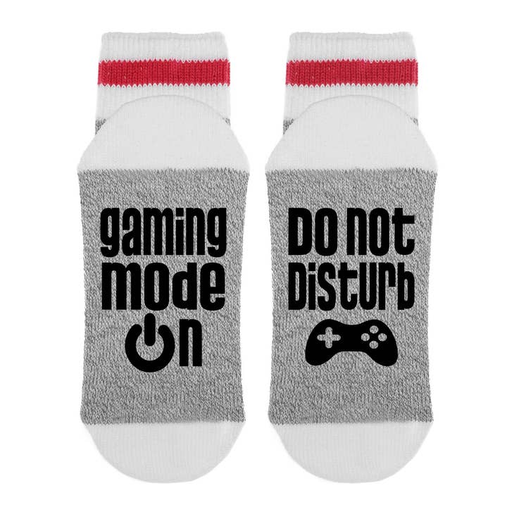 YOUTH - Gaming Mode on - Socks for wholesale by Sock Dirty to Me