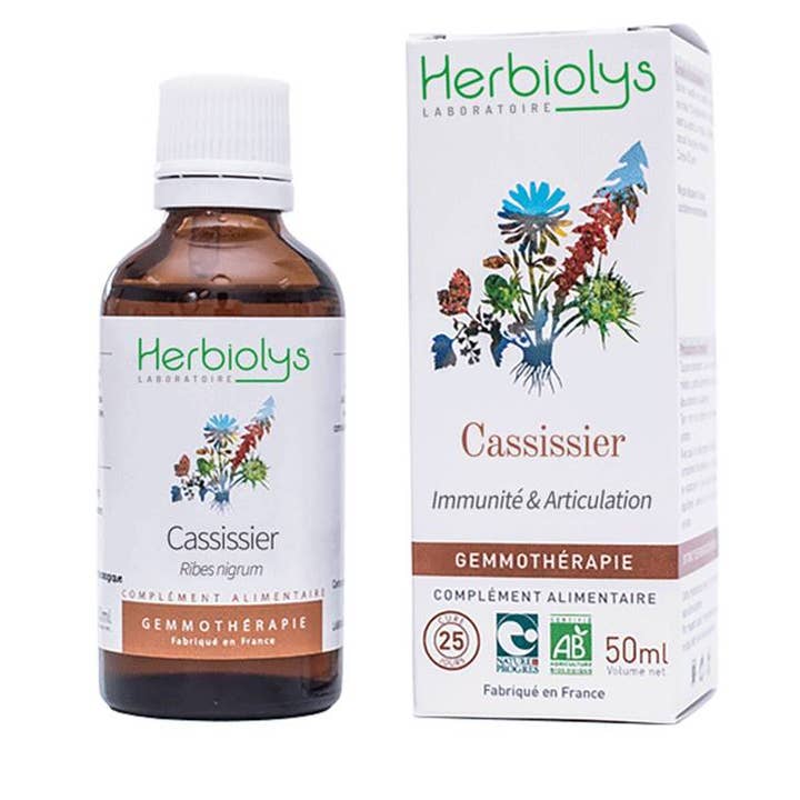 Cassissier Gemmothérapie pour la vente par Herbiolys