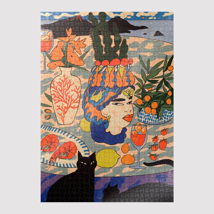 Editions Sulo – Großhandel Puzzle - Erwachsene – Sizilianisches Stillleben von Enikő Katalin Eged