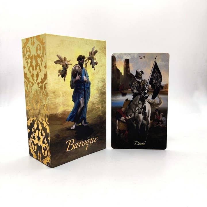 LA MUCI DESIGN - Wholesale Tarot Cards - Gold Foil Tarot Deck – Luxury Gilded Baroque Tarot Cards