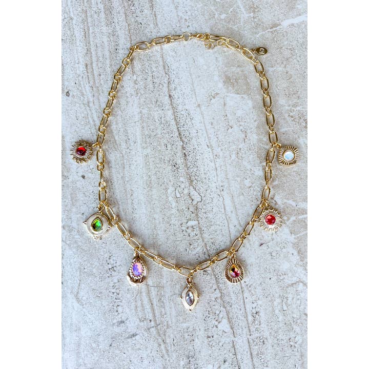 Dylan Designs - Wholesale Pendant/Charm Necklace - Jewel Charm Necklace