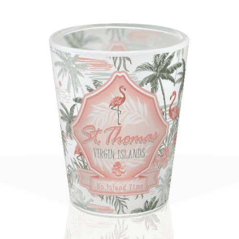 Coleção de vidro de tiro de vidro de surf retro personalizada por atacado de Matrix