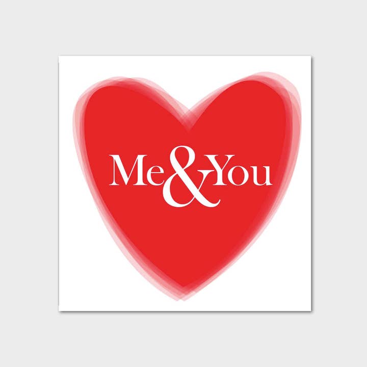 Square Card - You will forever be my always for wholesale by Duckduckle Design