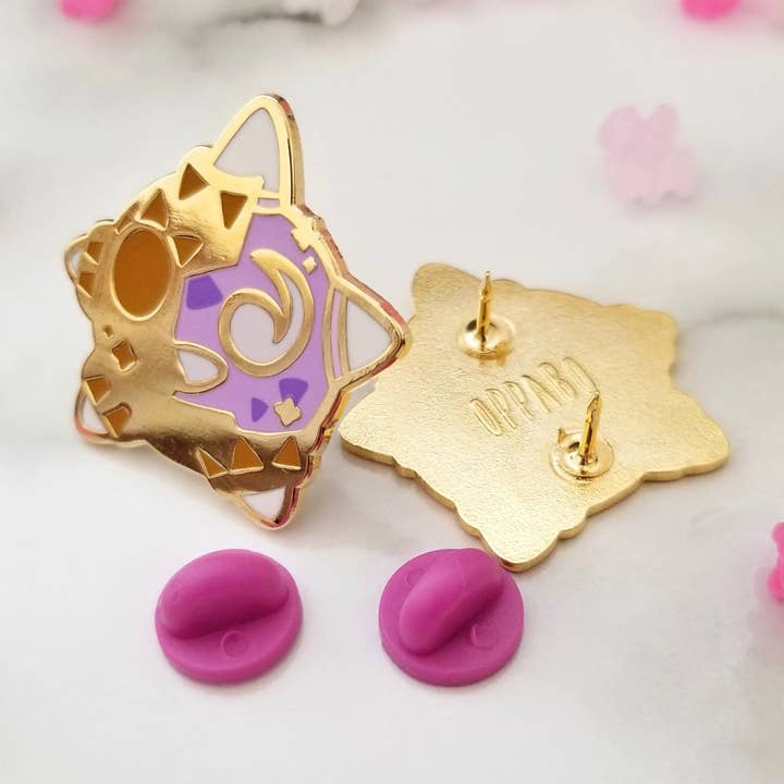 Épingles en émail Minior - Violet | Épingles Pokémon pour la vente par OppaboCo