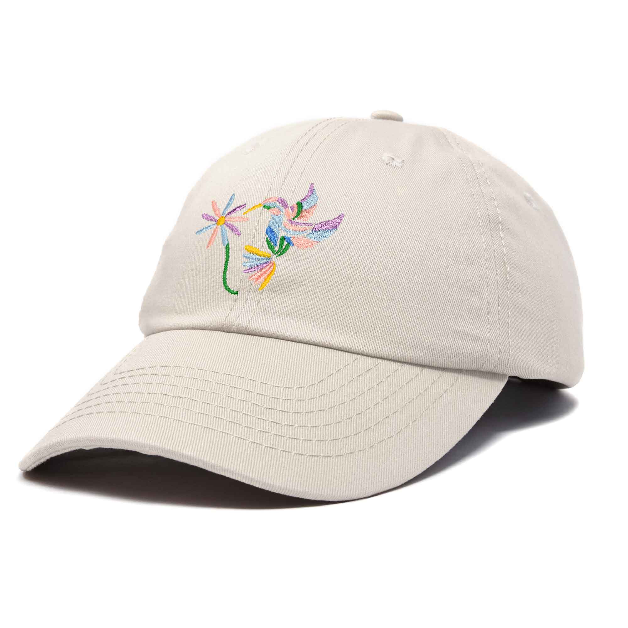 Dalix - Wholesale Baseball Cap - Women's - DALIX Pastel Hummingbird Hat Womens Embroidered Baseball Cap7