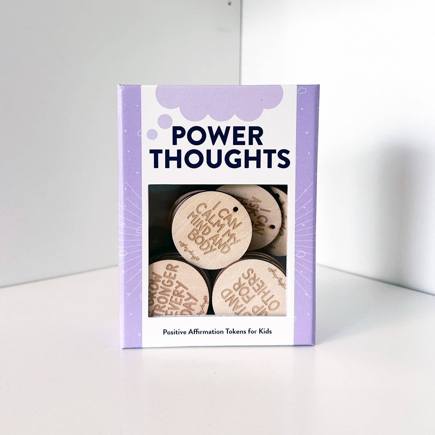 Mighty and Bright – wholesale Keepsake coin/token – Affirmation Tokens for Positive Self-Talk