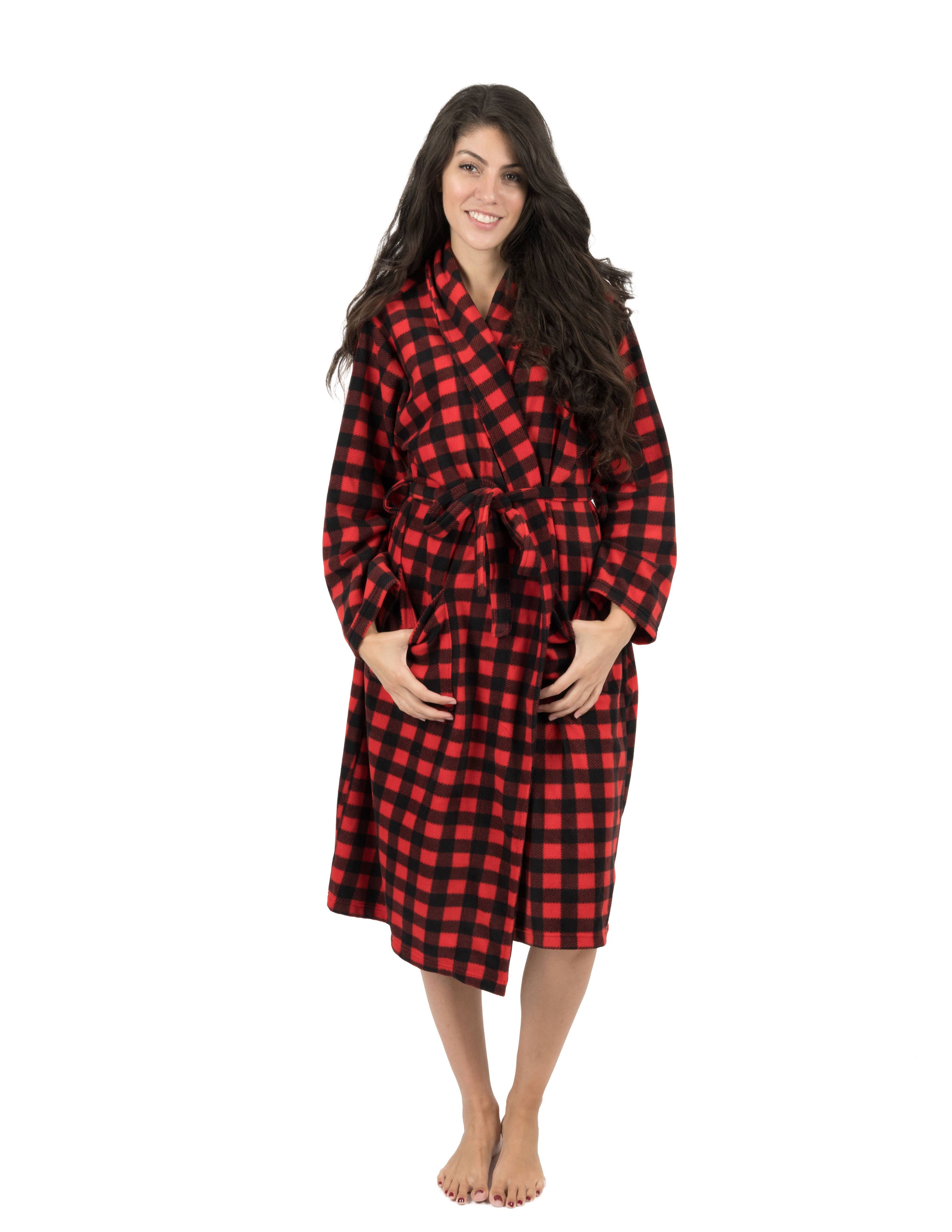Leveret Pajamas - Wholesale Robe - Women's - Womens Fleece Robe1