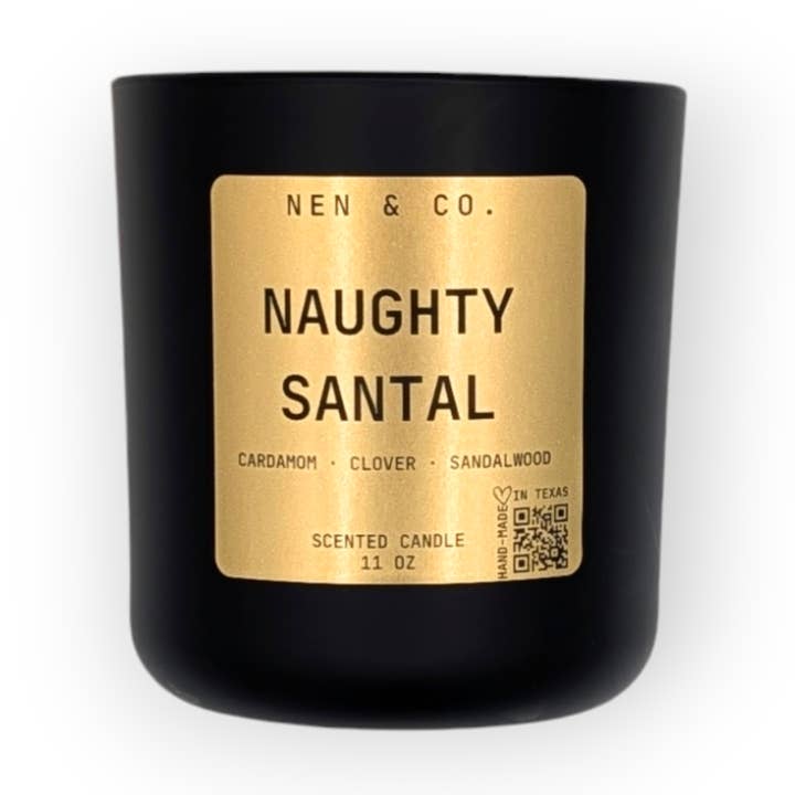 Vela de Lujo con Aroma a Santal Travieso de 2 Mechas 11 OZ. para venta al por mayor de NEN & CO. Home Fragrance