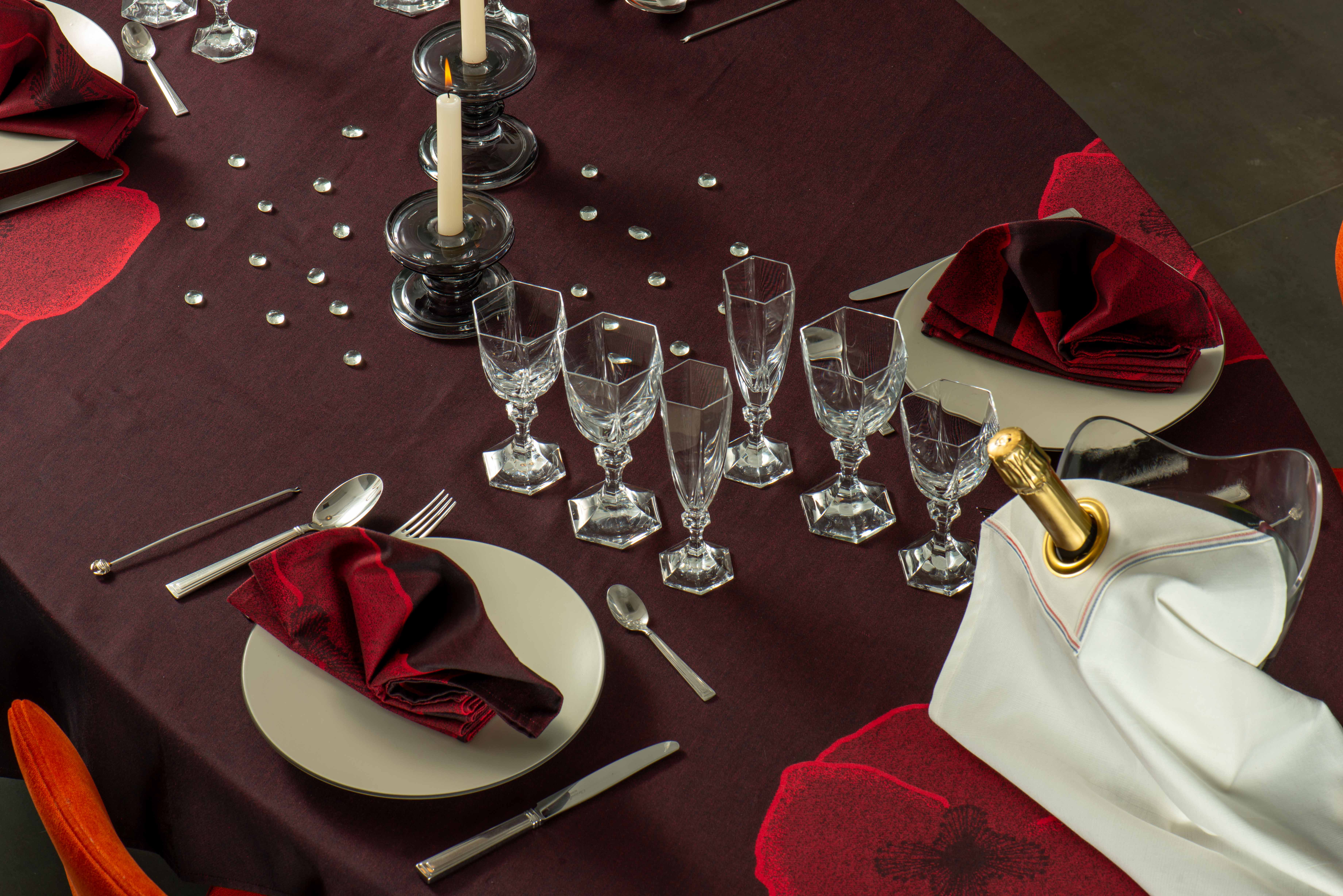 Dresseur de tables - Vente Nappes - Nappe Coquelicot 0