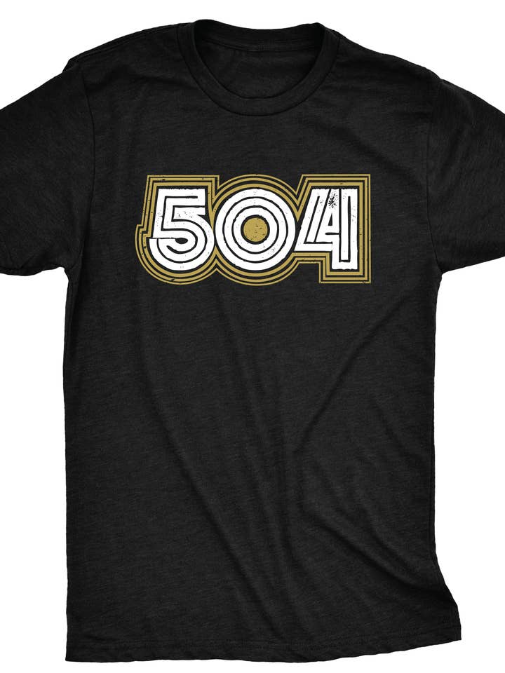 504 T-Shirt - New Orleans T-Shirts for wholesale by Nola T-Shirt Club