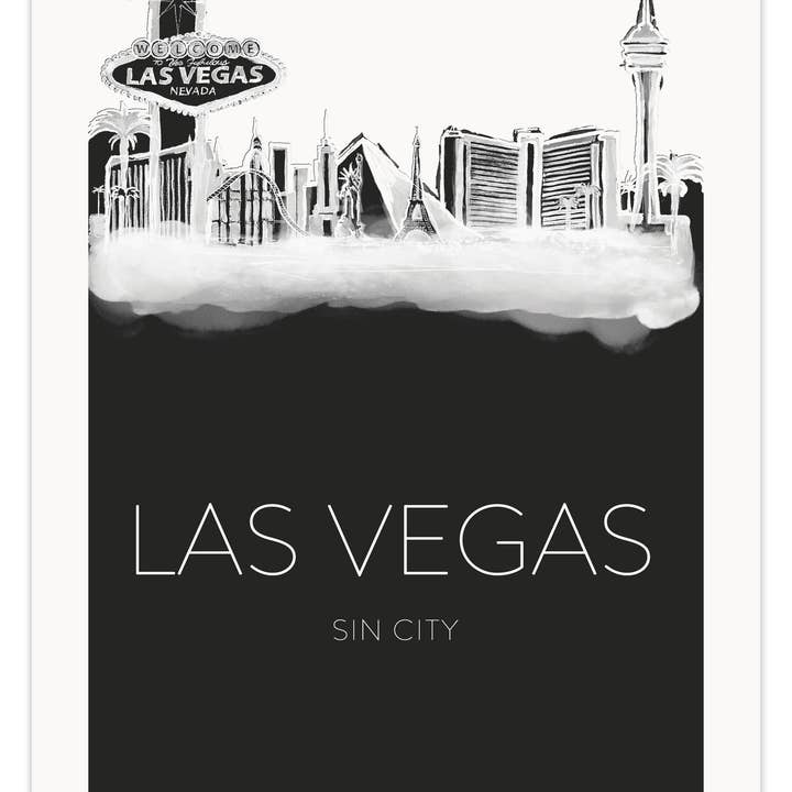 Dusty Boy Designs - Wholesale Art Print - Las Vegas