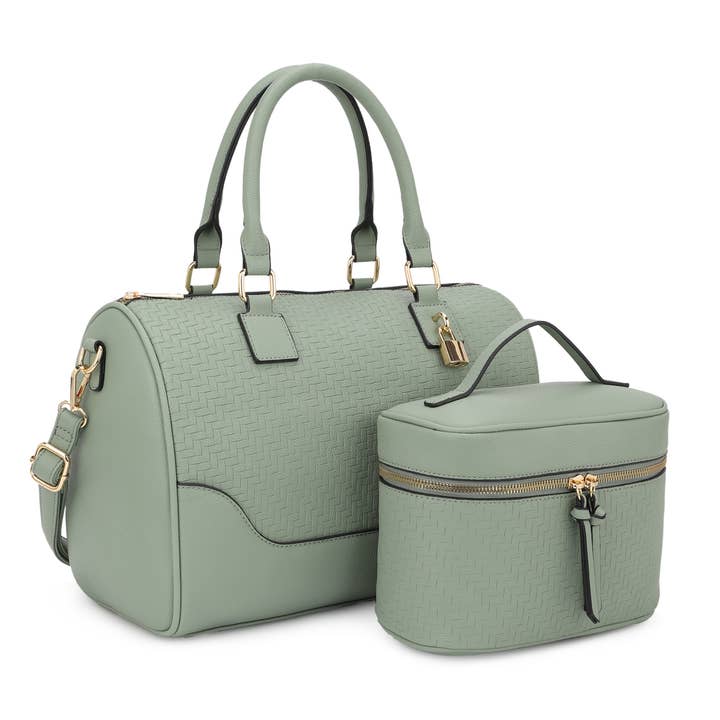 KAYLA+AVA - Wholesale Mommy & Me Sets - Makayla 2 in 1 Speedy Bag with Vanity Bag "Mommy and Me" Set