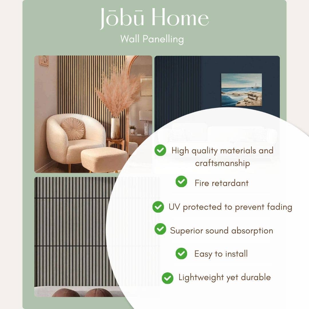 Jobu Home – wholesale Wall Accent – Natural Oak Acoustic Wall Panels8