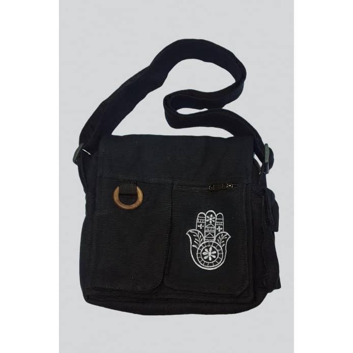 Kathmandu Imports - Wholesale Messenger Bag - Unisex - Cotton Messenger Bags (Code-521)