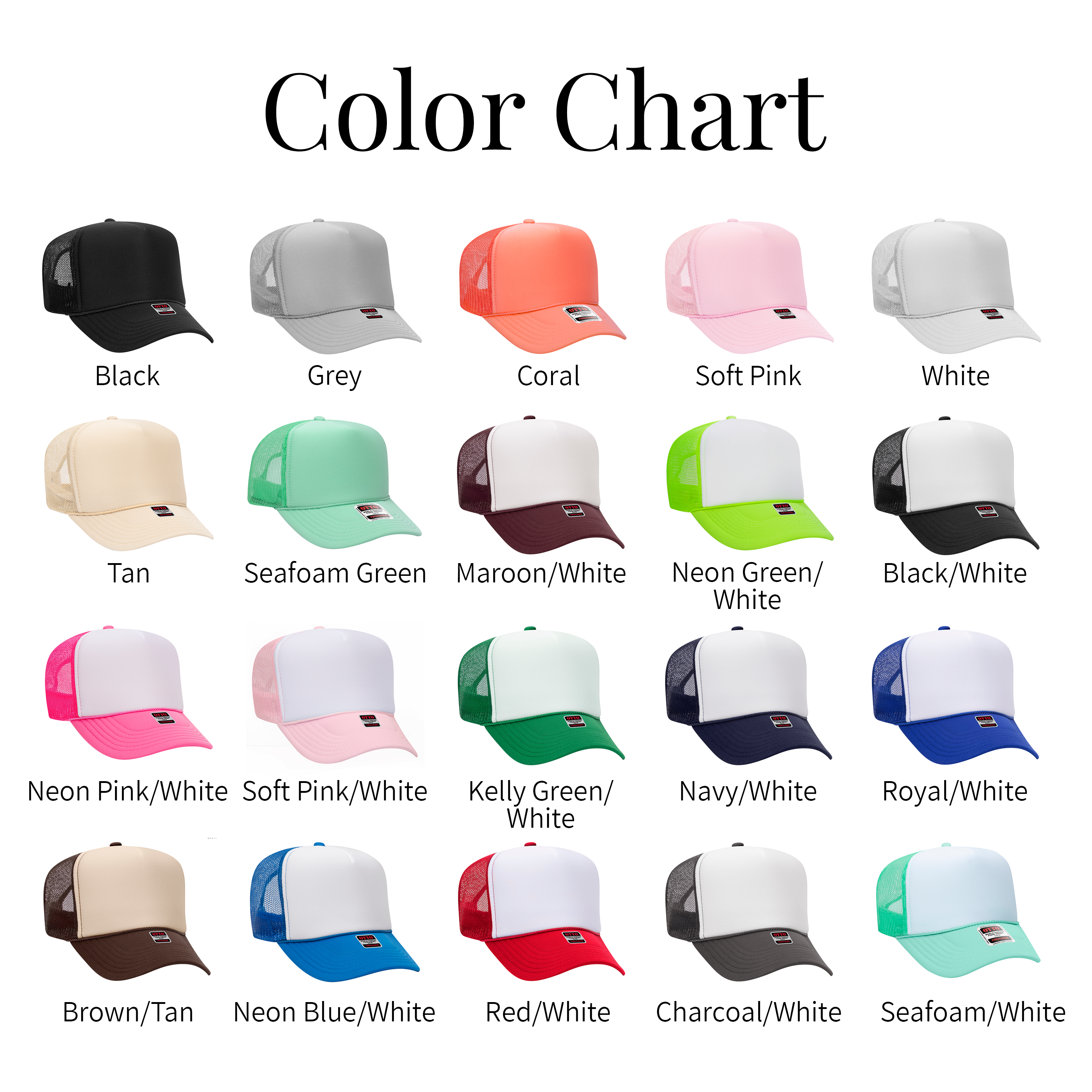 The Boho Haus - Wholesale Truckerpet - Uniseks - Custom trucker pet | Logo mesh pet voor merken en boetieks3