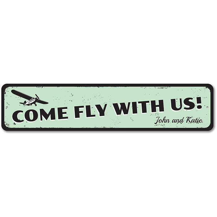 Airplane Sign for wholesale by Lizton Sign Shop, Inc
