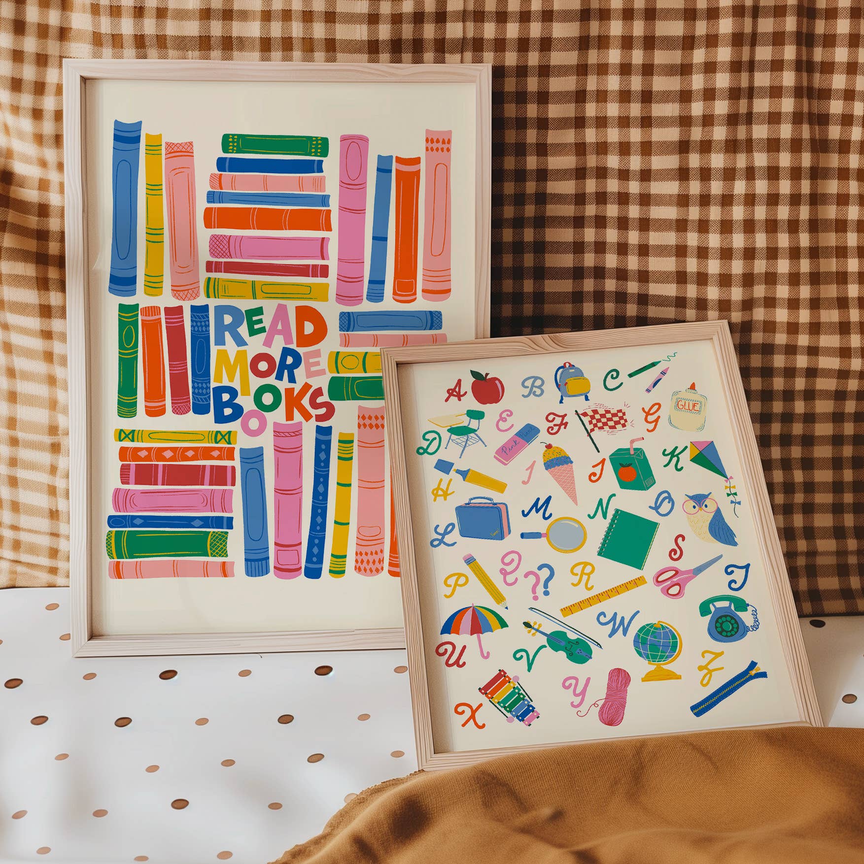 DorothyDear - Wholesale Art Print - Kids & Baby - Read More Books Wall Art Print1