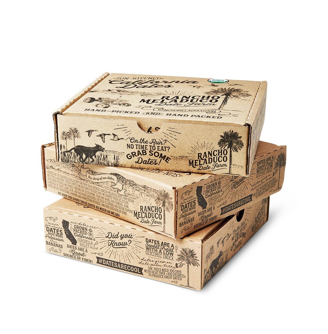 Rancho Meladuco Date Farm - Wholesale Dried/Dehydrated Fruit - 2 lb. Prime Medjool Dates6