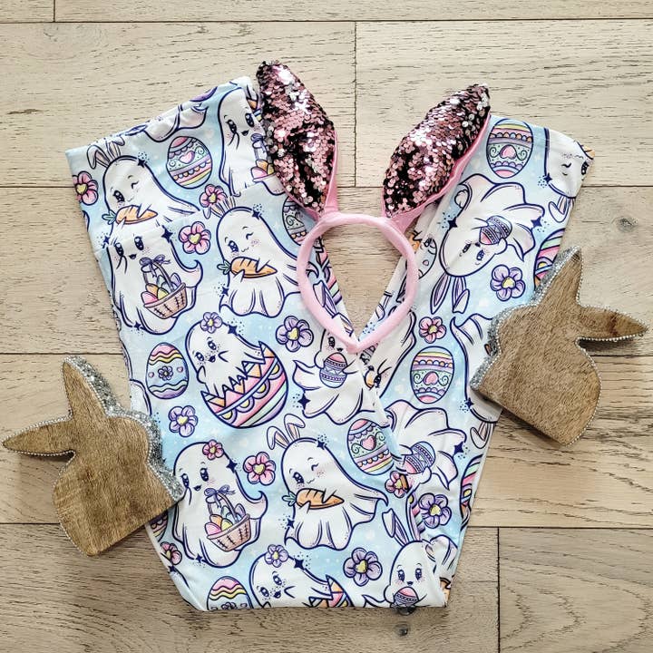 Easter Ghosties (Semi-Exclusive) - High-quality Handcrafted Vibrant Leggings for wholesale by Beautifully Unique® Bootique