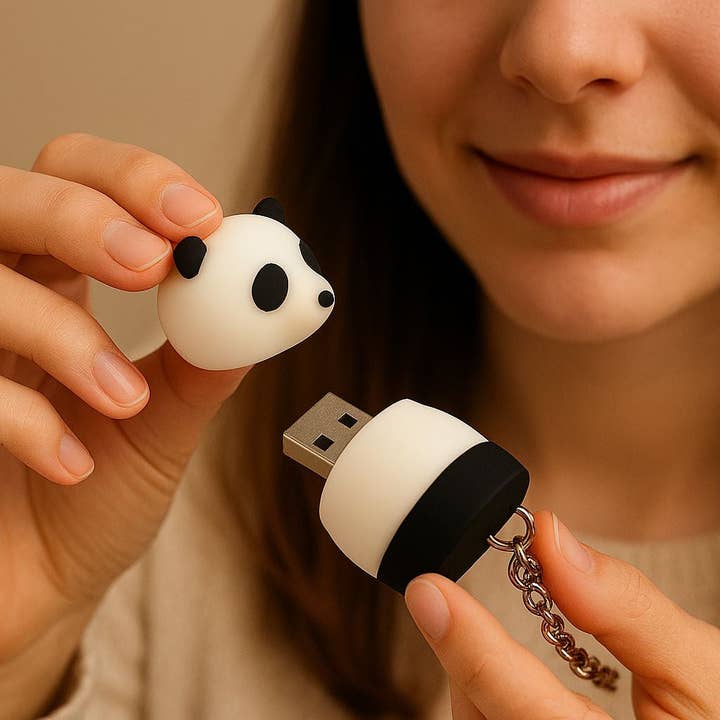Krediz - Wholesale Keychain – Unisex - Panda Buddy USB Flash Drive 64 GB Keychain5