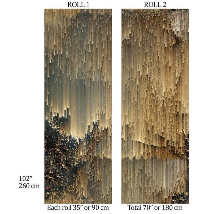 Wallpapers4Beginners - Wholesale Wallpaper - Carta da parati di lusso oro extra large5