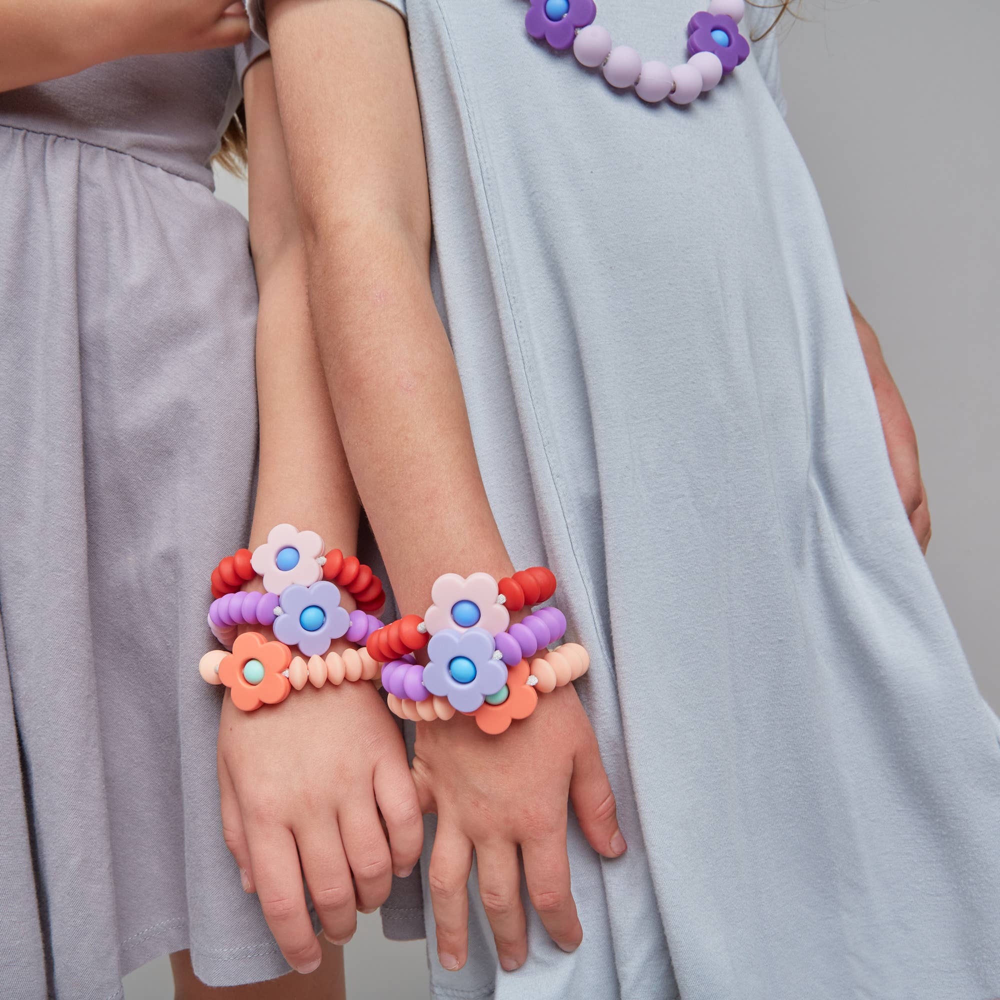 January Moon - Wholesale Beaded Bracelet - Kids - Dewdrop Daisy Sensory Bracelet4