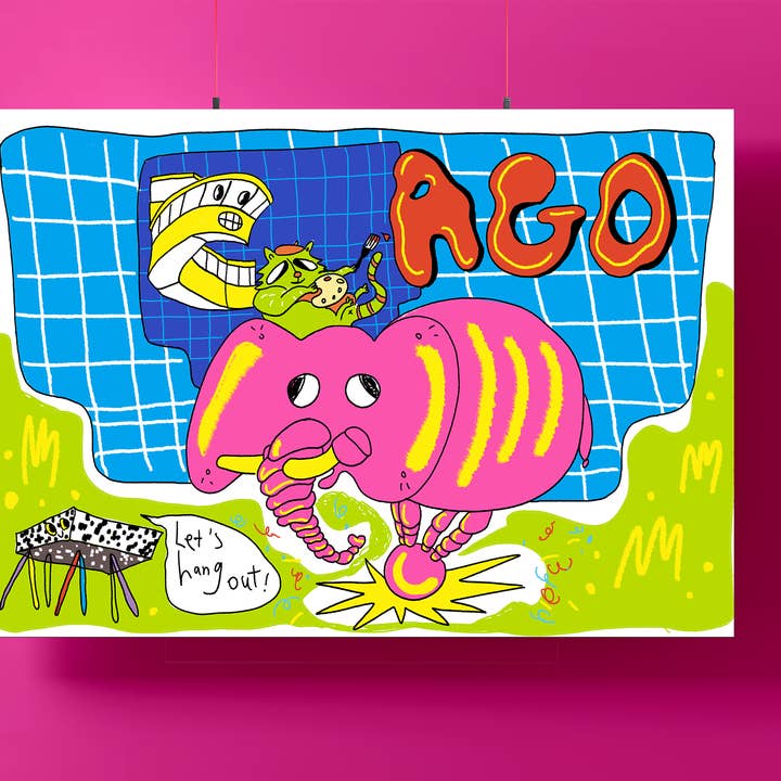 AGO X OCAD Print for wholesale by Yangsgallery