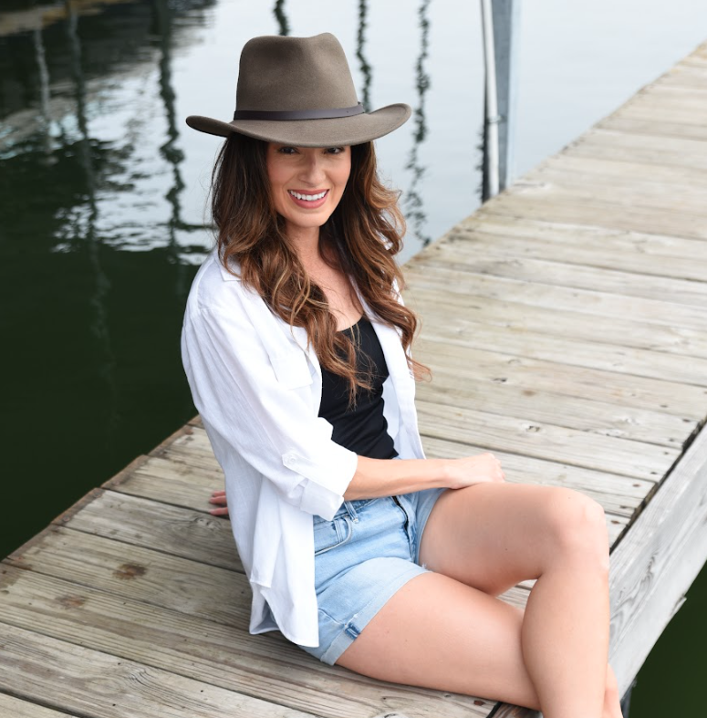 American Hat Makers - Wholesale Fedora - Unisex - Crushable Wool Felt Outback Hat - Style Pathfinder5