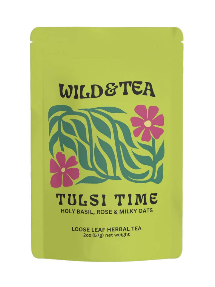 Tulsi Time Herbal Tea for wholesale by Wild & Tea