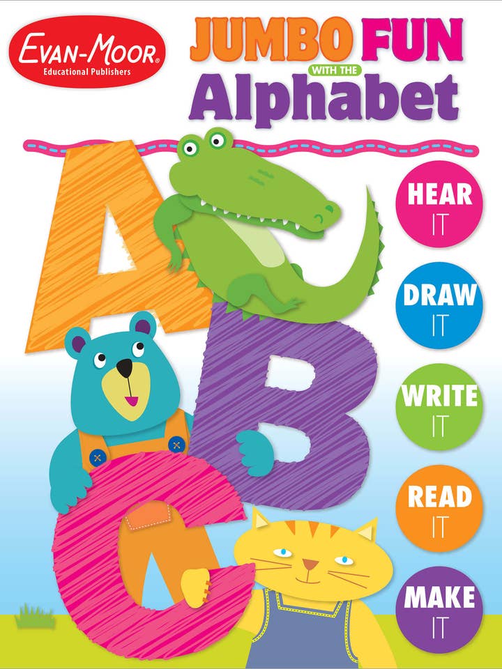 Jumbo Fun With The Alphabet for wholesale by Carson Dellosa Education