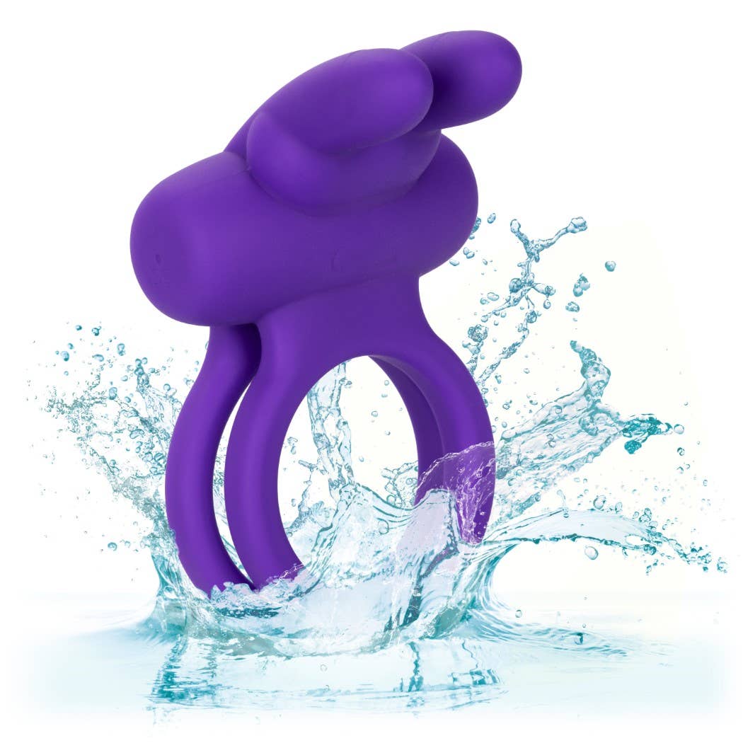 CalExotics - Wholesale Sex Toy - Silicone Rechargeable Dual Rockin’ Rabbit® Enhancer10