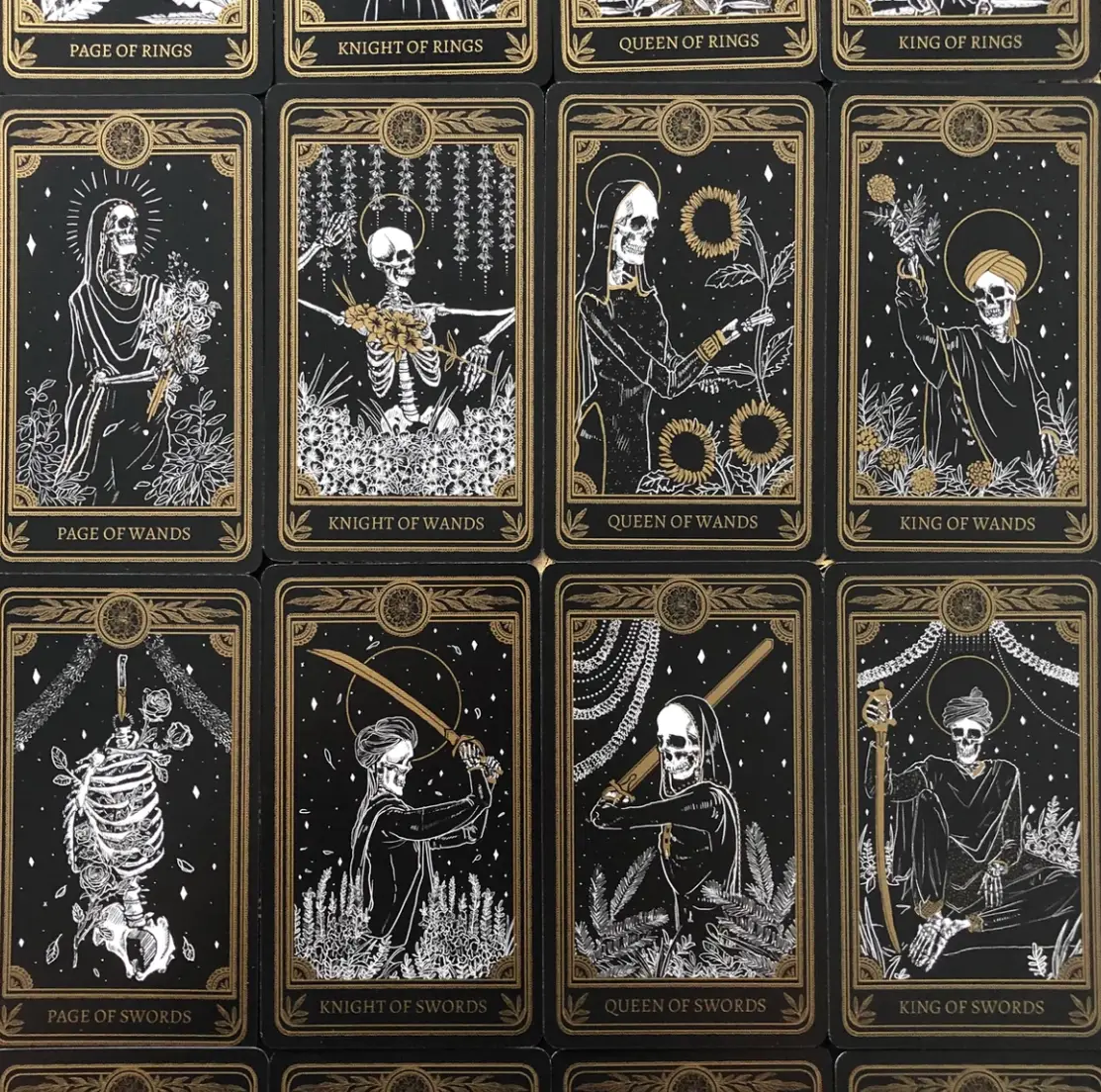 13th Press - Wholesale Tarot Cards - 2nd Edition Marigold Tarot Gold Gilded, No Guide6