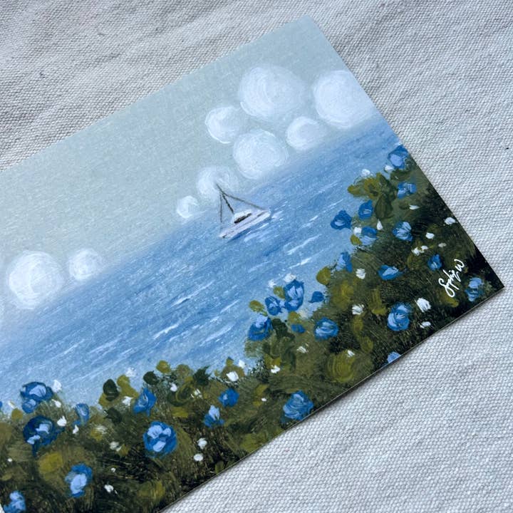 sophie wyatt studio. - Vendita all'ingrosso Stampa artistica - Stampa d'Arte "Cerulean Vista"1