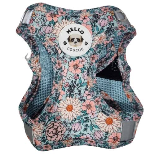 Blooming Gorgeous -STEP IN DOG Harness WALK your CAT for wholesale by Hello Coucou