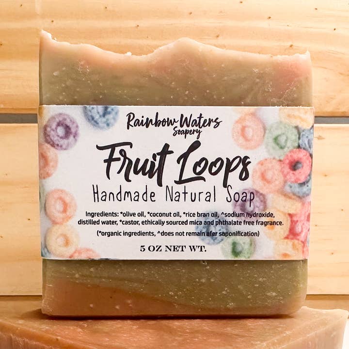 Fruit Loops | Savon Artisanal pour la vente par Rainbow Waters