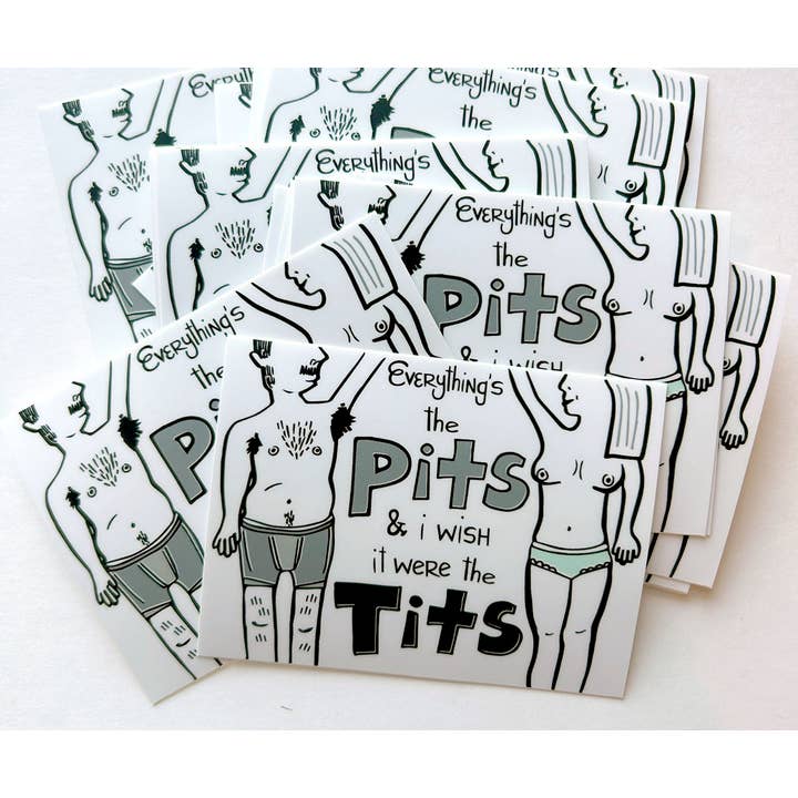 SOMETHING OF A DANDY - Wholesale Sticker - The Pits Sticker