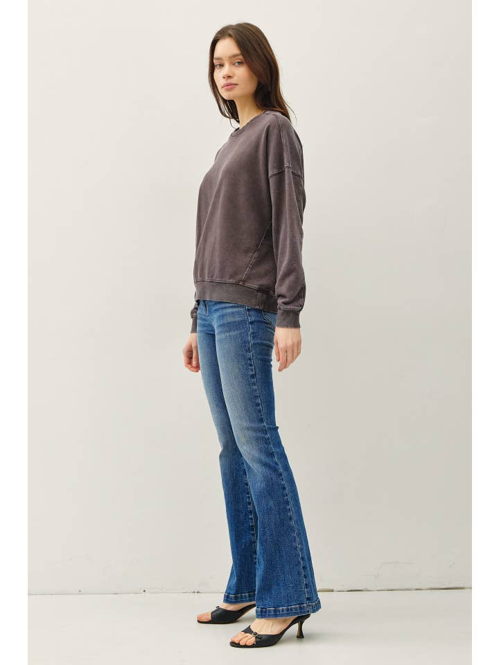Be Cool - Wholesale Sweatshirt - Women's - GARMENT-DYE COTTON FLEECE