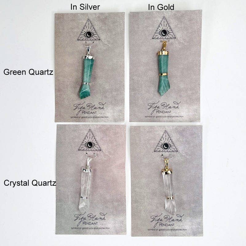 Rock Paradise - Wholesale Individual Charm/Pendant - Crystal Figa Hand Pendant1