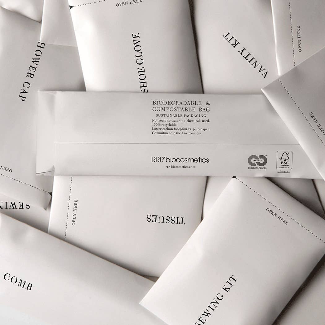 RRR'biocosmetics – Escova/pente por atacado – Pente de bambu com estojo de papel pedra2