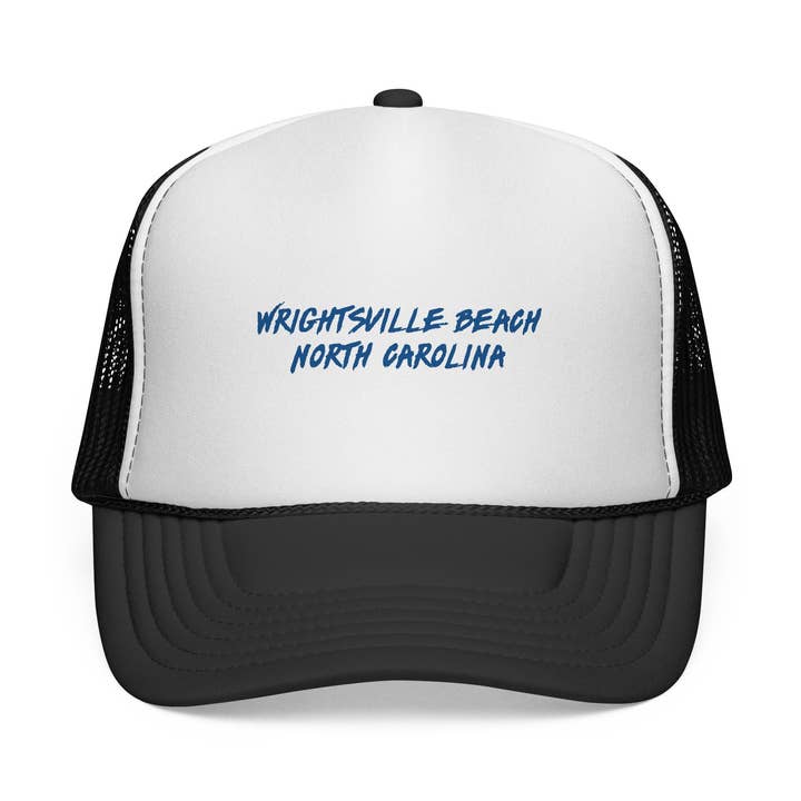 Casquette trucker Wrightsville Beach | Casquette Caroline du Nord pour la vente par Hey Mountains